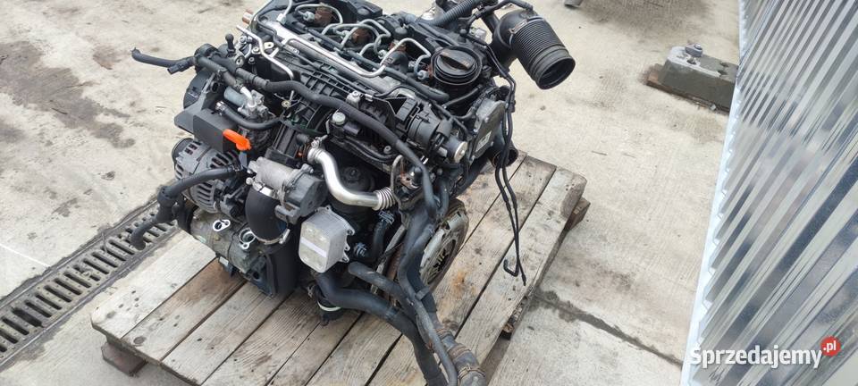SILNIK KOMPLETNY AUDI VW SEAT SKODA 16 TDI CAYC osobowe Przystajń