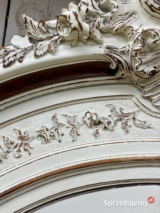 Biała BIBLIOTEKA witryna Rokoko LUDWIK XV Wrocław sprzedam