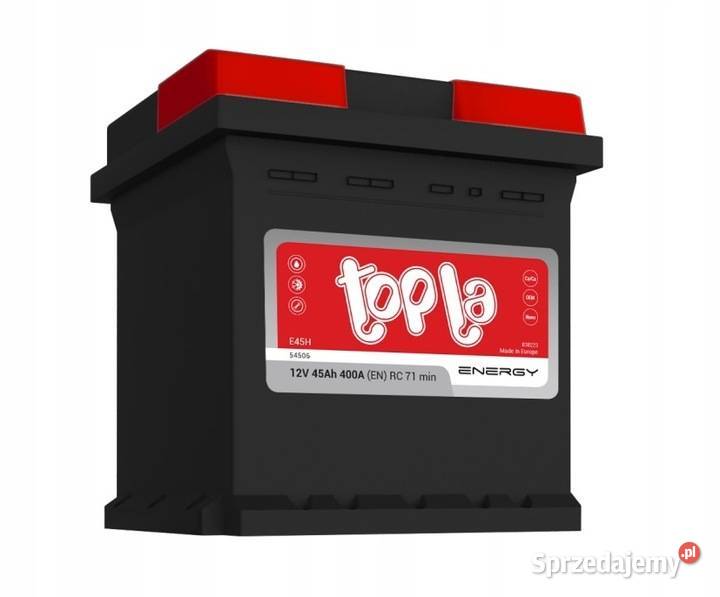 Akumulator TOPLA ENERGY 108845 45Ah 400A osobowe Jelcz-Laskowice sprzedam