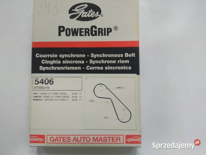 Pasek rozrządu Renault Safrane Fiat Croma Thema mechanizmy rozrządu Lublin