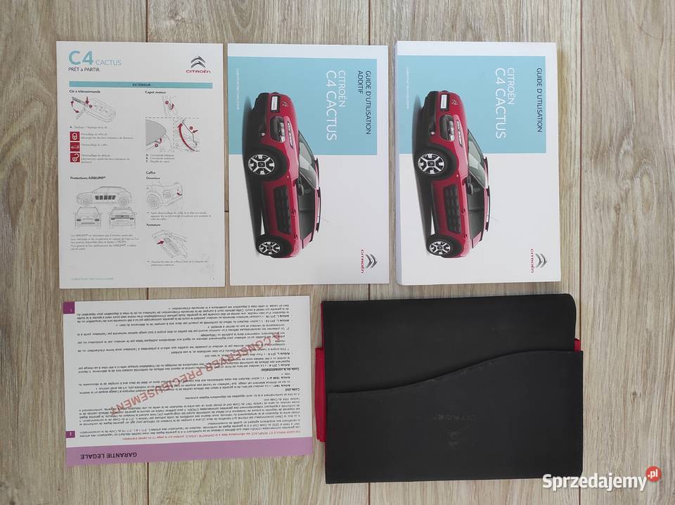 Książka Instrukcja Citroen C4 Cactus