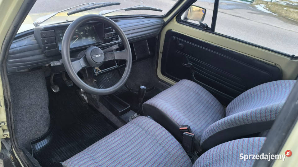Fiat 126 6503 1987r 3wł 65 Sprawny Zadbany 65000km łódzkie Pabianice sprzedam