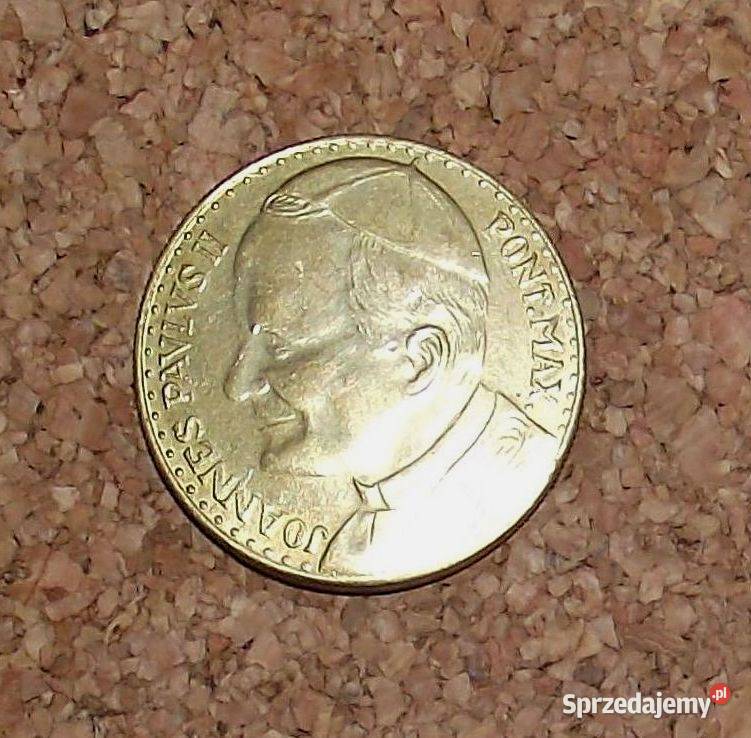 Watykan Plac św Piotra JP II medal pamiątkowy Warszawa