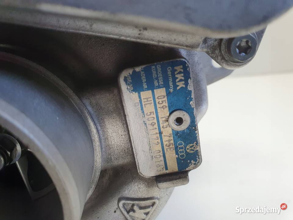 TURBOSPRĘŻARKA Audi A6 C6 27 TDI 059145715E osobowe Chełm