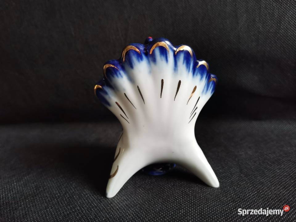 Stara figurka solniczka Ptak Indyk porcelana śląskie Katowice sprzedam