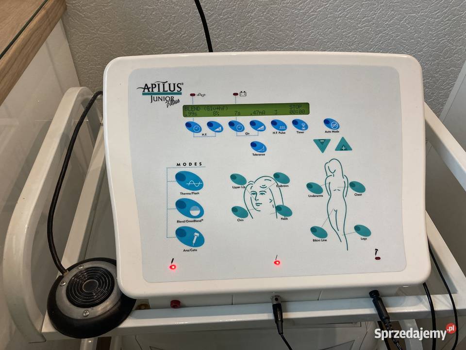 Termokoagulacja elektroliza epilacja Apilus Wyposażenie salonów