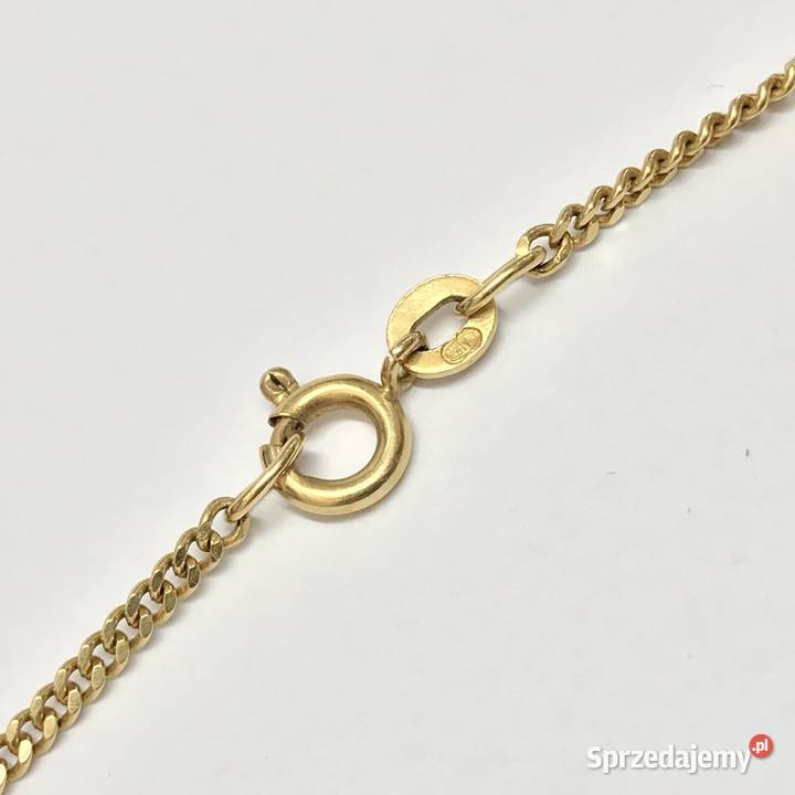 Złoty ŁAŃCUSZEK damsk 18K PANCERKA UnoAErre Warszawa