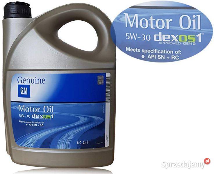 Olej Silnikowy OPEL 5W30 5L NOWY Motoryzacja Łódź