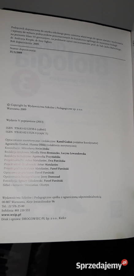 ciekawa biologia 3 książki kolekcjonerskie