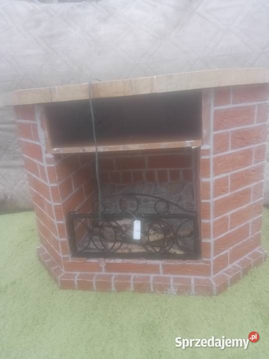 Kominek elektryczny drewniany ceglany ozdobne Czernikowo sprzedam