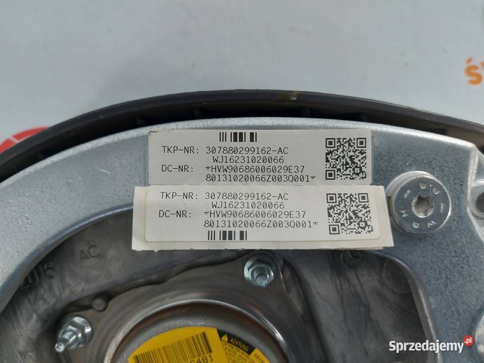 VW CRAFTER I LIFT 13r AIRBAG poduszka kierowcy osobowe Kielce