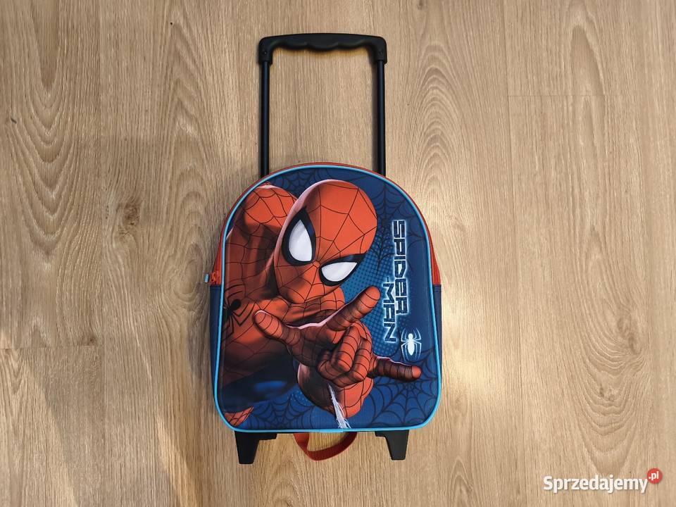 Komplet podróżny dziecka SPIDERMAN walizkoplecak sprzedam