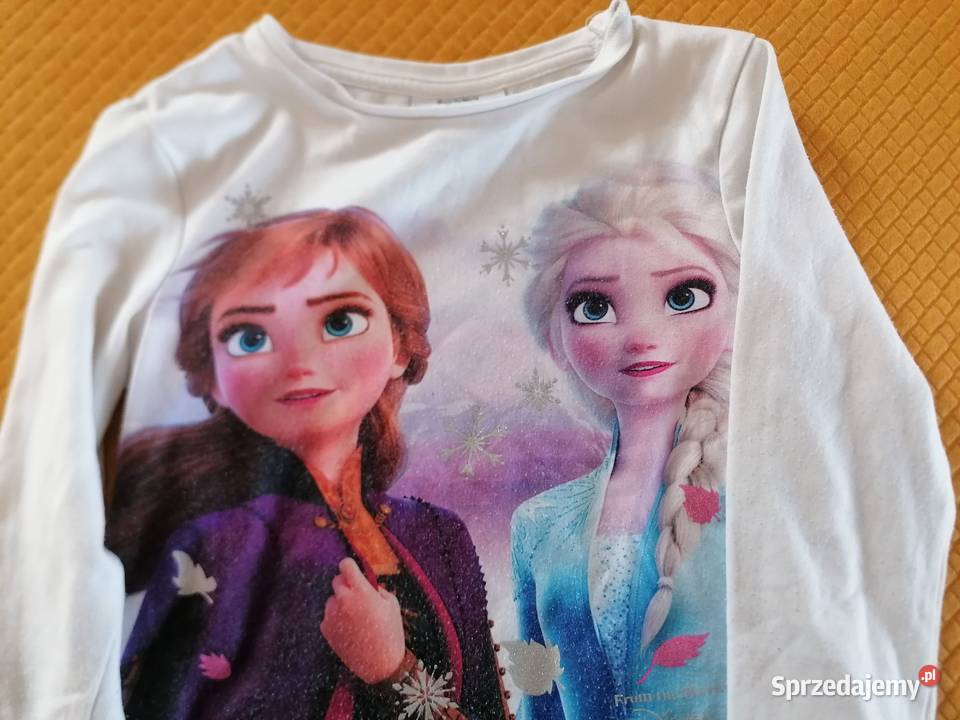 Dziewczęca bluzka z długim rękawem Frozen Łódź sprzedam