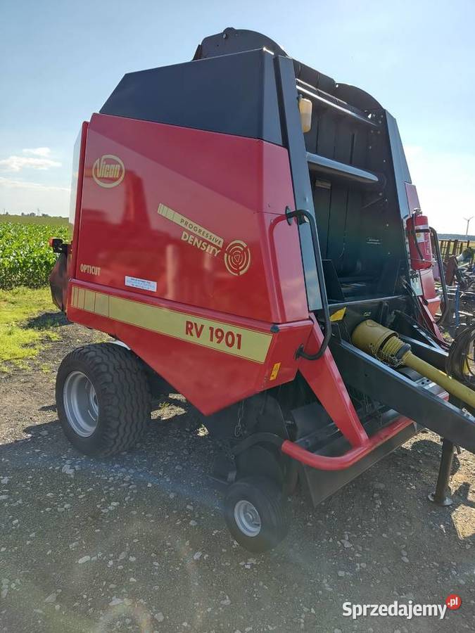 Prasa pasowa Vicon 1901 rotor noże siatka nieuszkodzony Maszyny rolnicze Uniejów