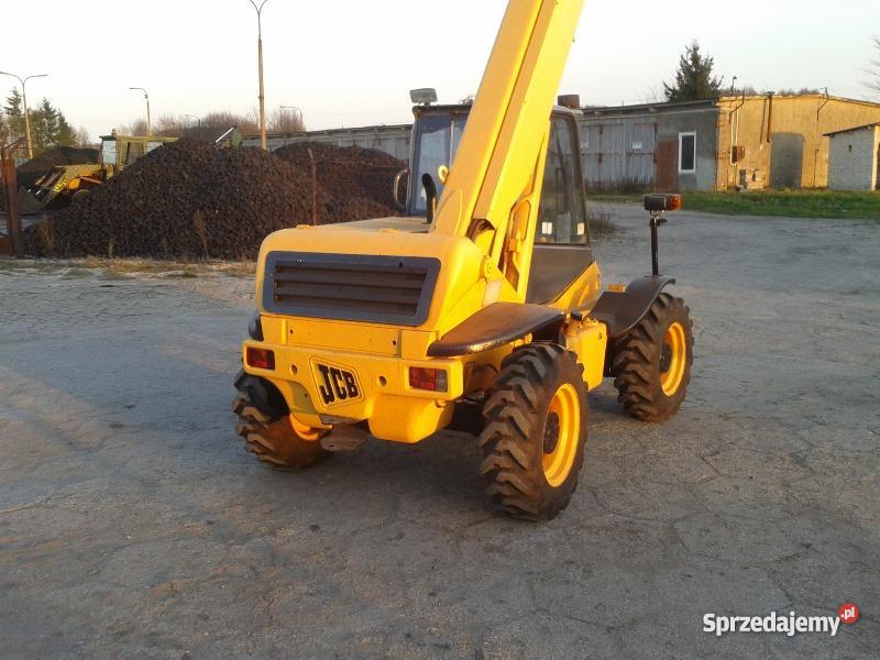 ładowarka teleskopowa JCB 520 łyżka i widły pale Radziłów