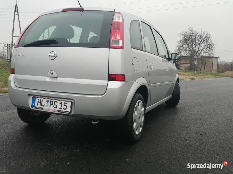 Opel meriva 2005 silnik 14 benzyna mały przebieg Chełmno sprzedam