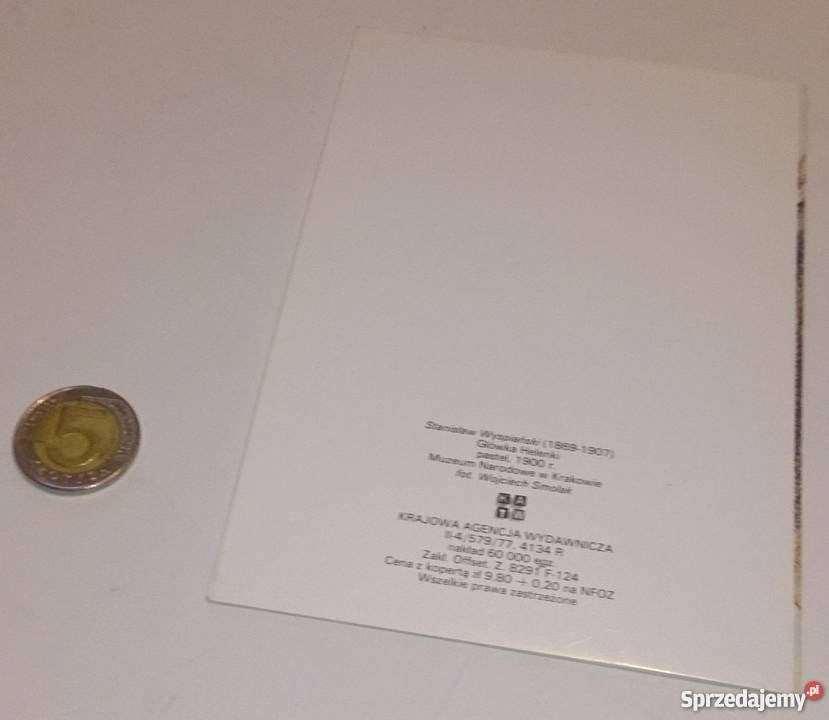 Pocztówka rozkładana Stanisław Wyspiański Główka Rogoźnik