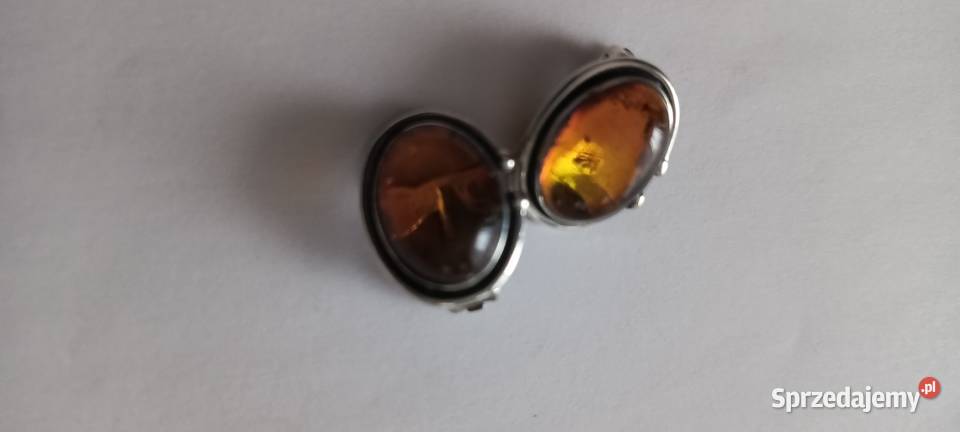 Klipsy Bursztyn Srebro Klipsy Białystok