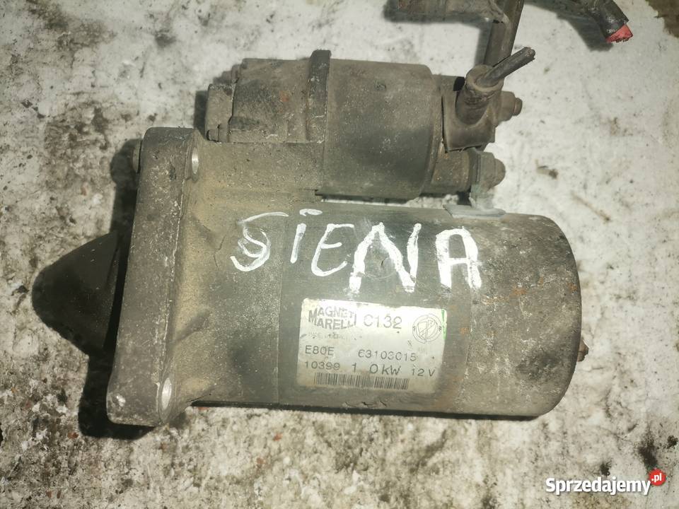 Rozrusznik Starter Fiat Siena Wisznice