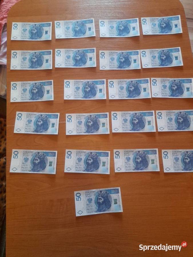 Banknot 50 serja 4469 i 7191 Oleśnica sprzedam