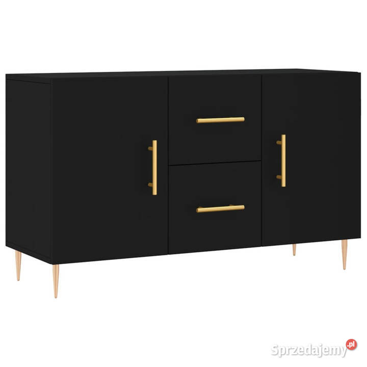Komoda czarna 100x36x60 materiał drewnopochodny Warszawa