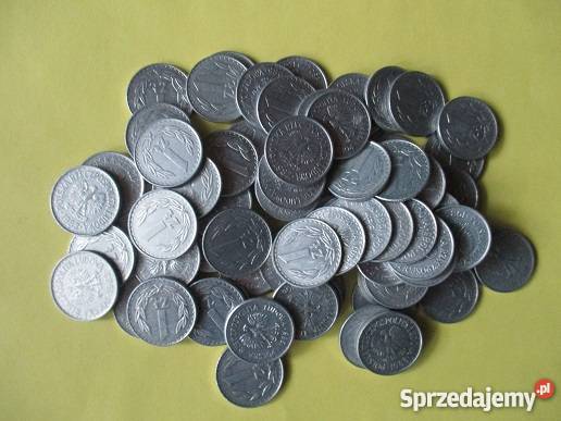 Monety obiegowe PRL (różne nominały i roczniki)