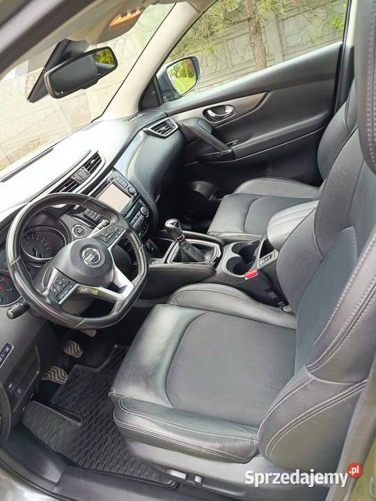 Nissan Qashqai 2018 bezwypadkowy 15dci skórzana tapicerka Qashqai