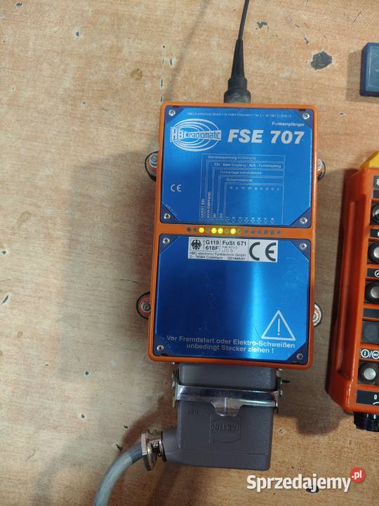 Sterowanie suwnicyDzwigu demag hbc 707 Mińsk Mazowiecki