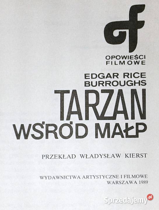 Tarzan wśród małp Edgar Rice Burroughs Chełm