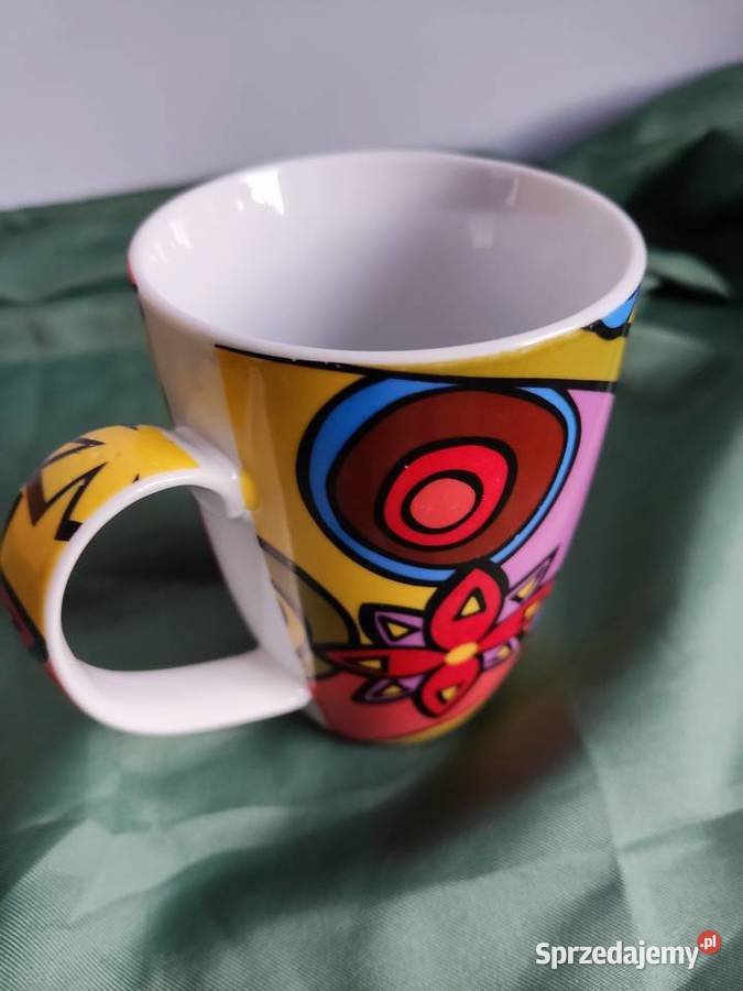 Kubek vintage Royal Five Stars Porzellan Głuchołazy