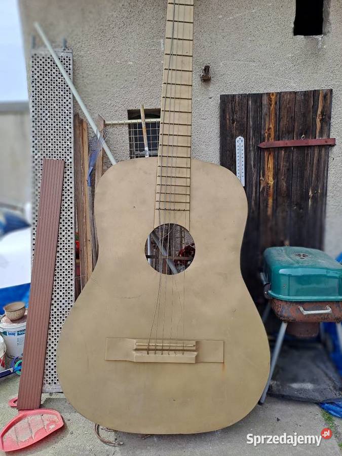 Gitara wykona z blachy Strzelce Opolskie