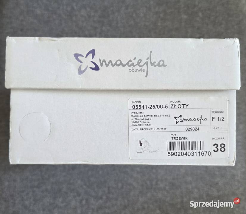 Skórzane botki trzewiki Maciejka 38 Głogów