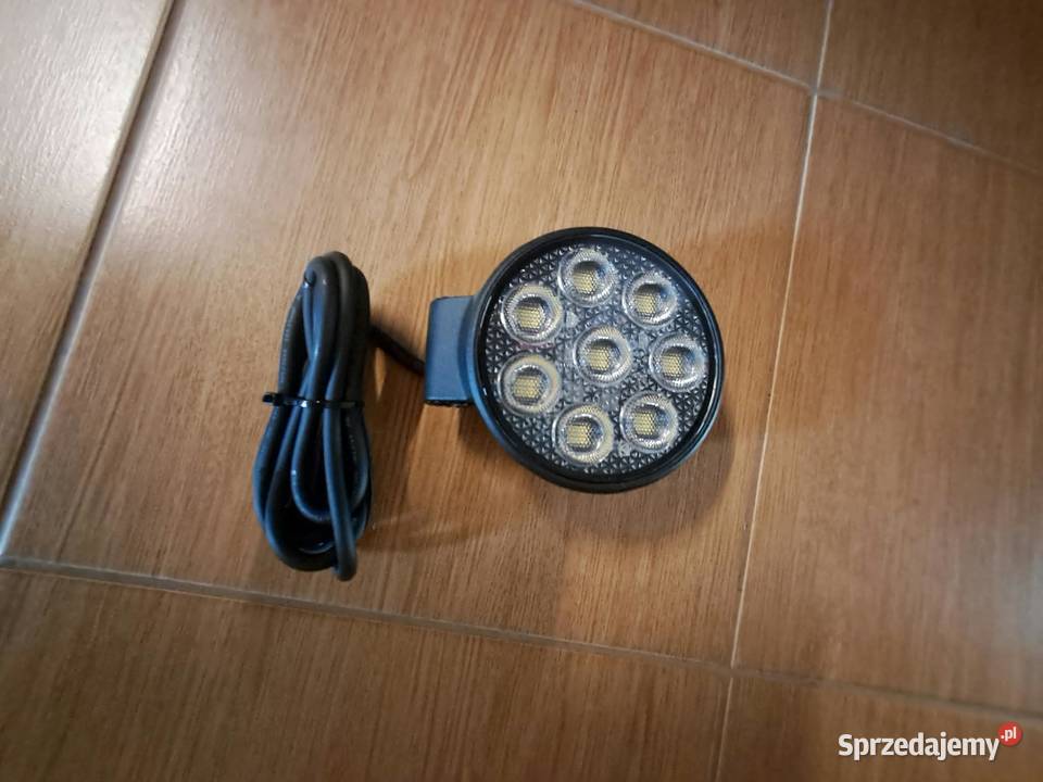 Lampa robocza 8 LED okrągła