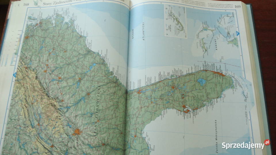 Atlas Geograficzny Świata wyd Readers Digest Mapy i przewodniki Łódź
