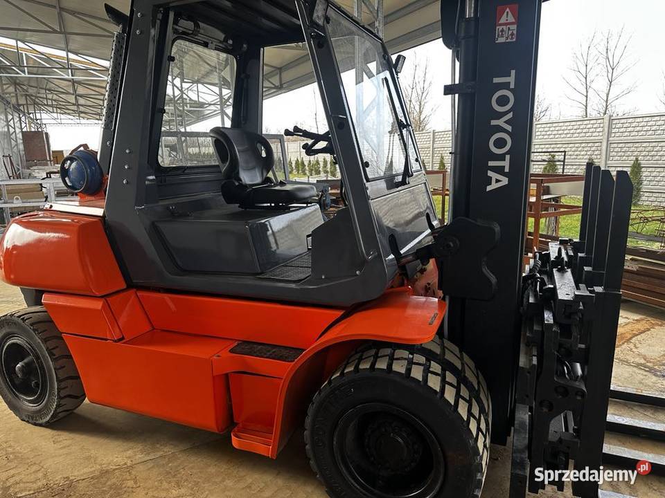 wózek toyota 5FG60 6 ton Wieluń