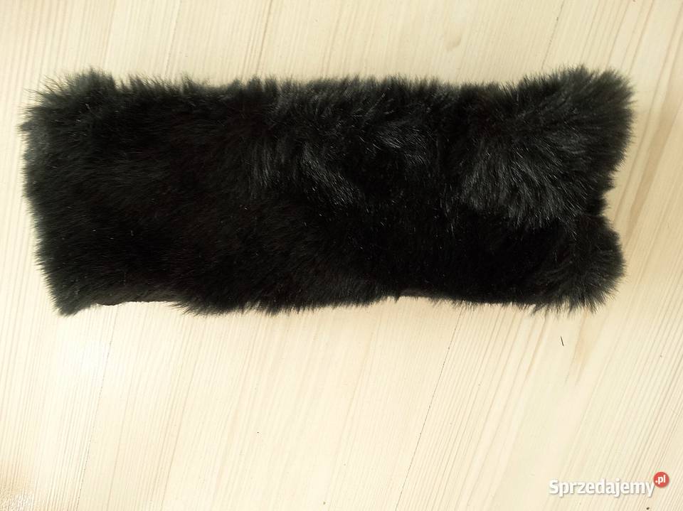 Opaska na Uszy Futrzana Gruba Zimowa Sztuczne sprzedam