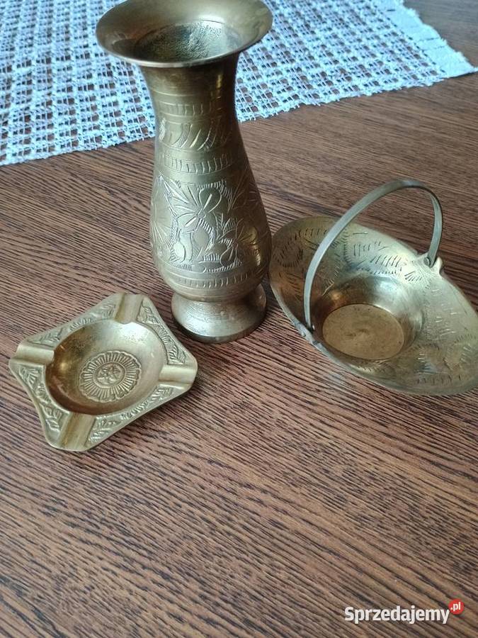 Mosiądz zestaw z PRL Jarocin