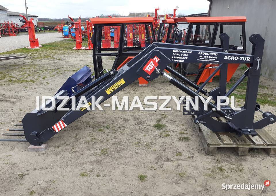 Ładowacz Czołowy TUR1 Do Ciągnika Ursus C330 łódzkie Radomsko