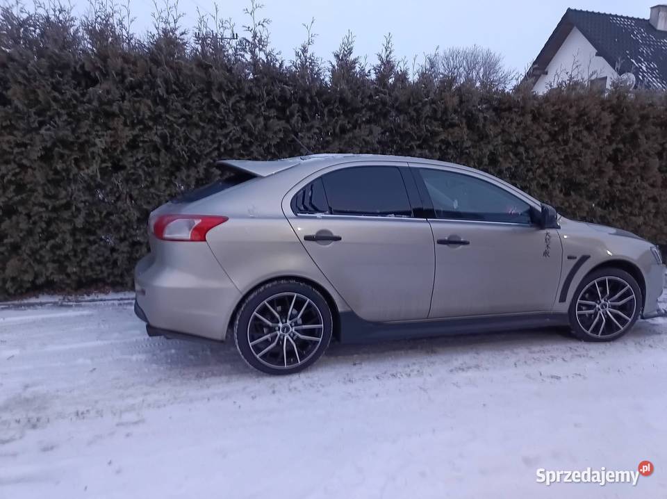 Mitshubishi lancer 2008 18 LPG 143 175000 Toruń