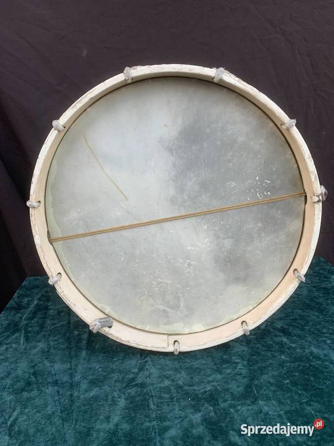 Bęben wojskowy Sygnowany