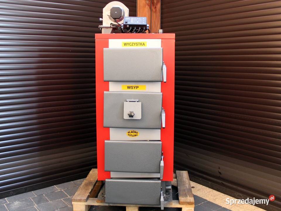 Kocioł piec CO na węgiel drewno zasypowy 20KW Suwałki