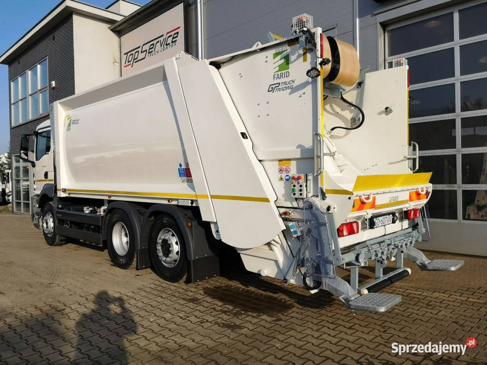 śmieciarki Man TGS 26330 TGS Śmieciarka Farid Sokołów