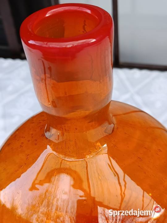 Butla ZHorbowego oranżowa Antyki, Sztuka, Kolekcje Warszawa sprzedam