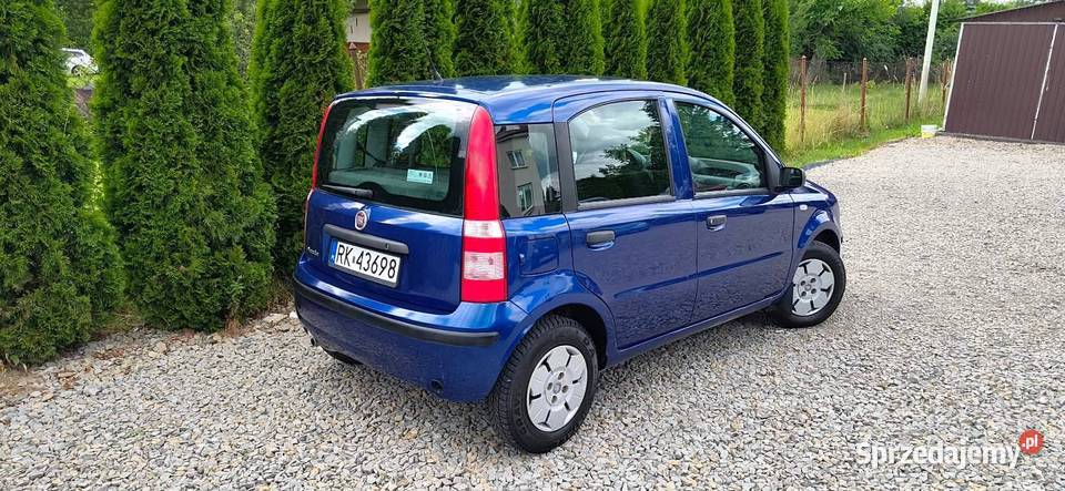 Fiat Panda 2008r 12 LPGGAZ Wspomaganie CITY Mega benzyna+LPG Jasło