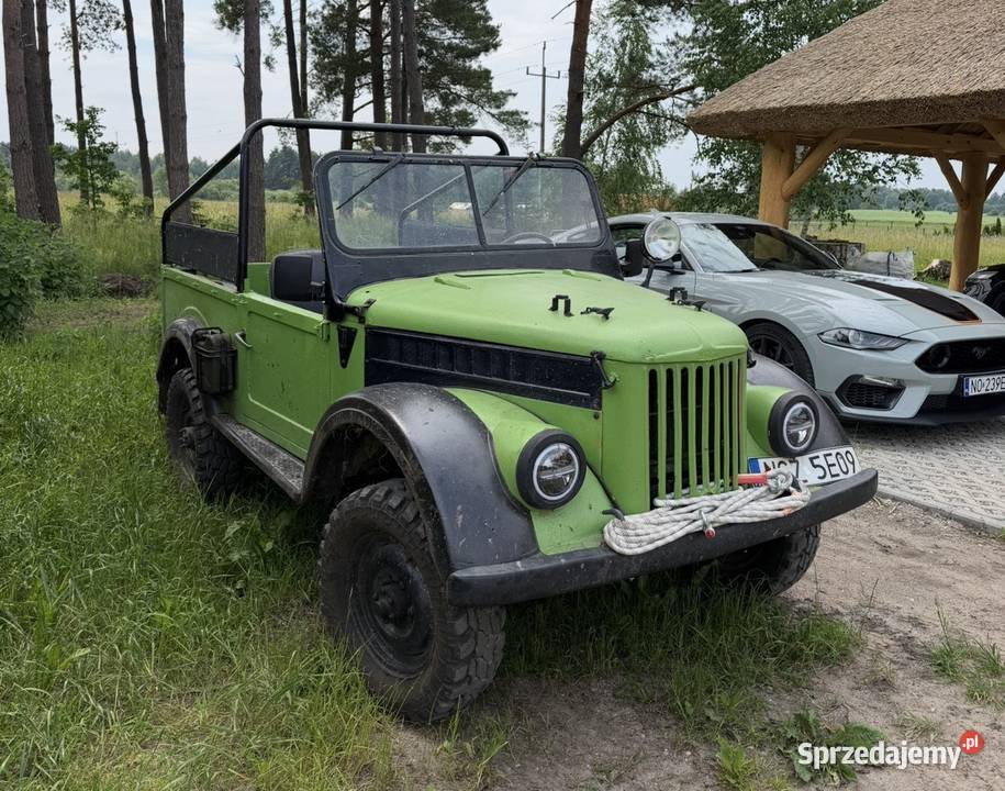 Gaz 69 nie UAZ Jeep zamiana Rok produkcji 1971 69 warmińsko-mazurskie