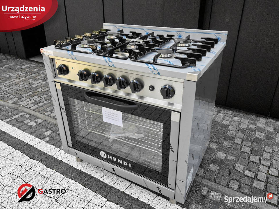 Kuchnia gazowa 5palnikowa z konwekcyjnym Ostrów Wielkopolski