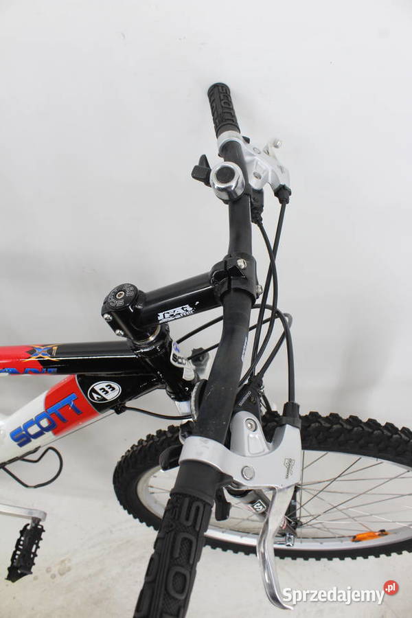 Amortyzowany ALU rower MTB SCOTT 24 biegi Koła Milicz