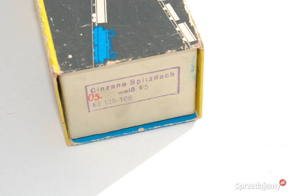 Stara zabawka wagon chłodnia Italia FS Cinzano Cieszyn