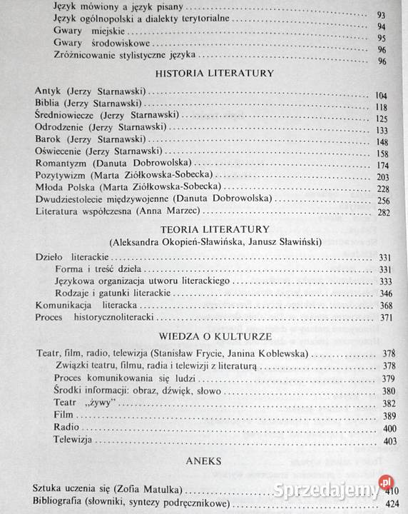 Vademecum maturzysty Język polski Stanisława Chełm sprzedam