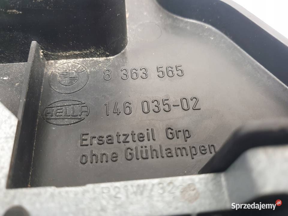BMW E39 sedan WKŁAD TYLNEJ LAMPY Lewy tył Lampy tylne lubelskie